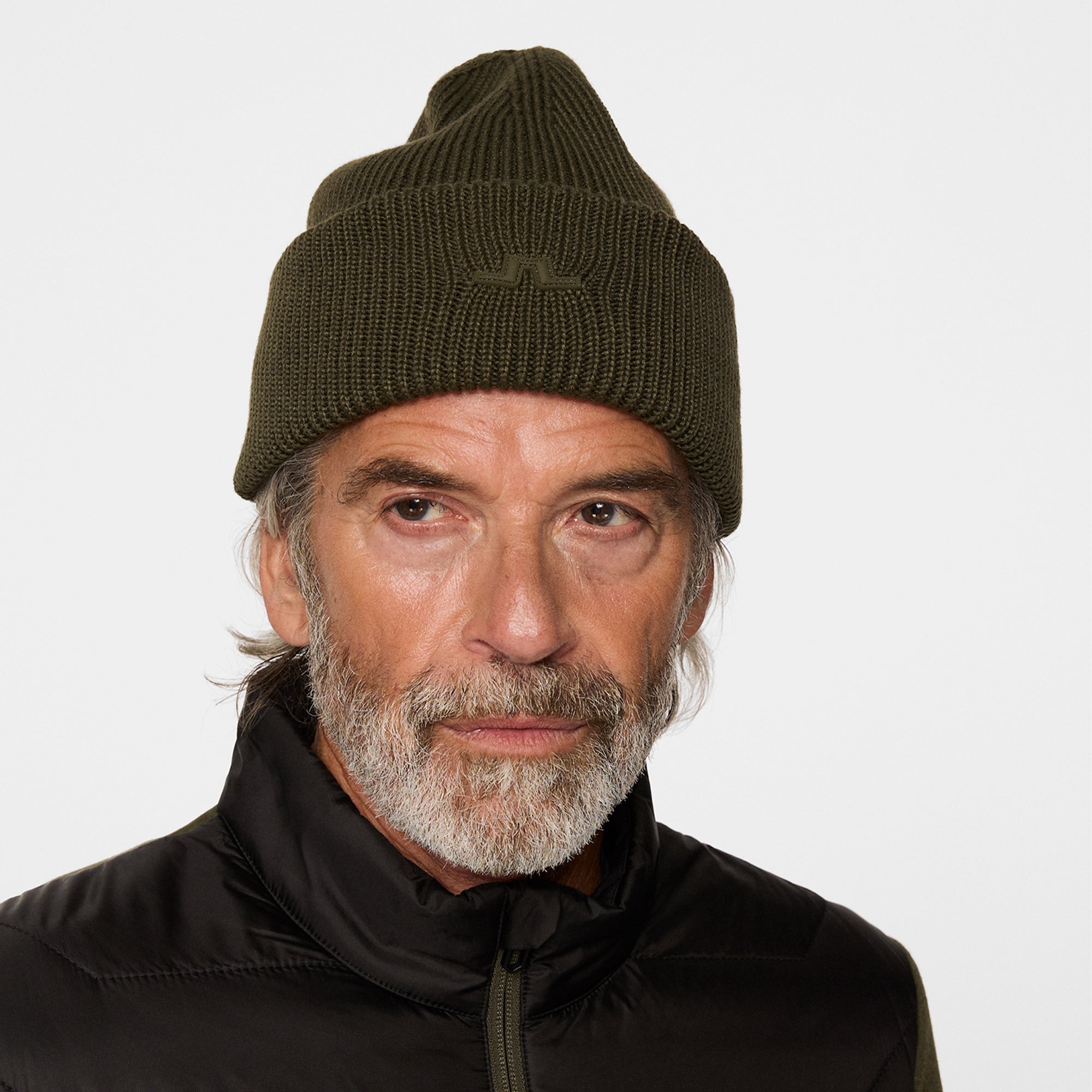 J Lindeberg Karlos Mens Beanie Forest Green